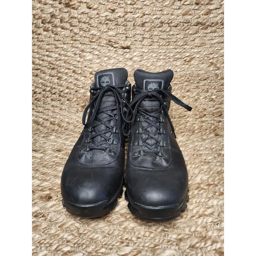 Men's Timberland Mt. Maddsen Timber Dry Waterproof Hiking Boots Black Size 14